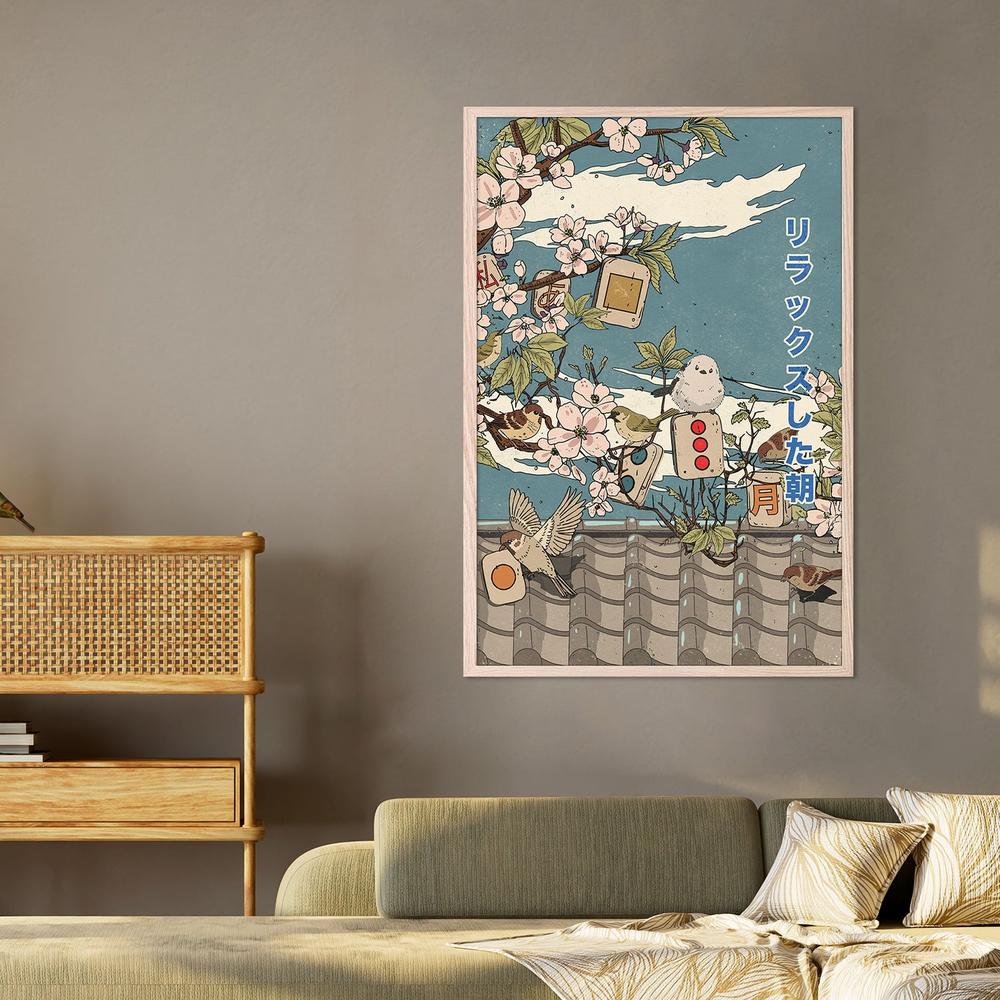 Relaxed Morning Birds and Blossoms - Image 7