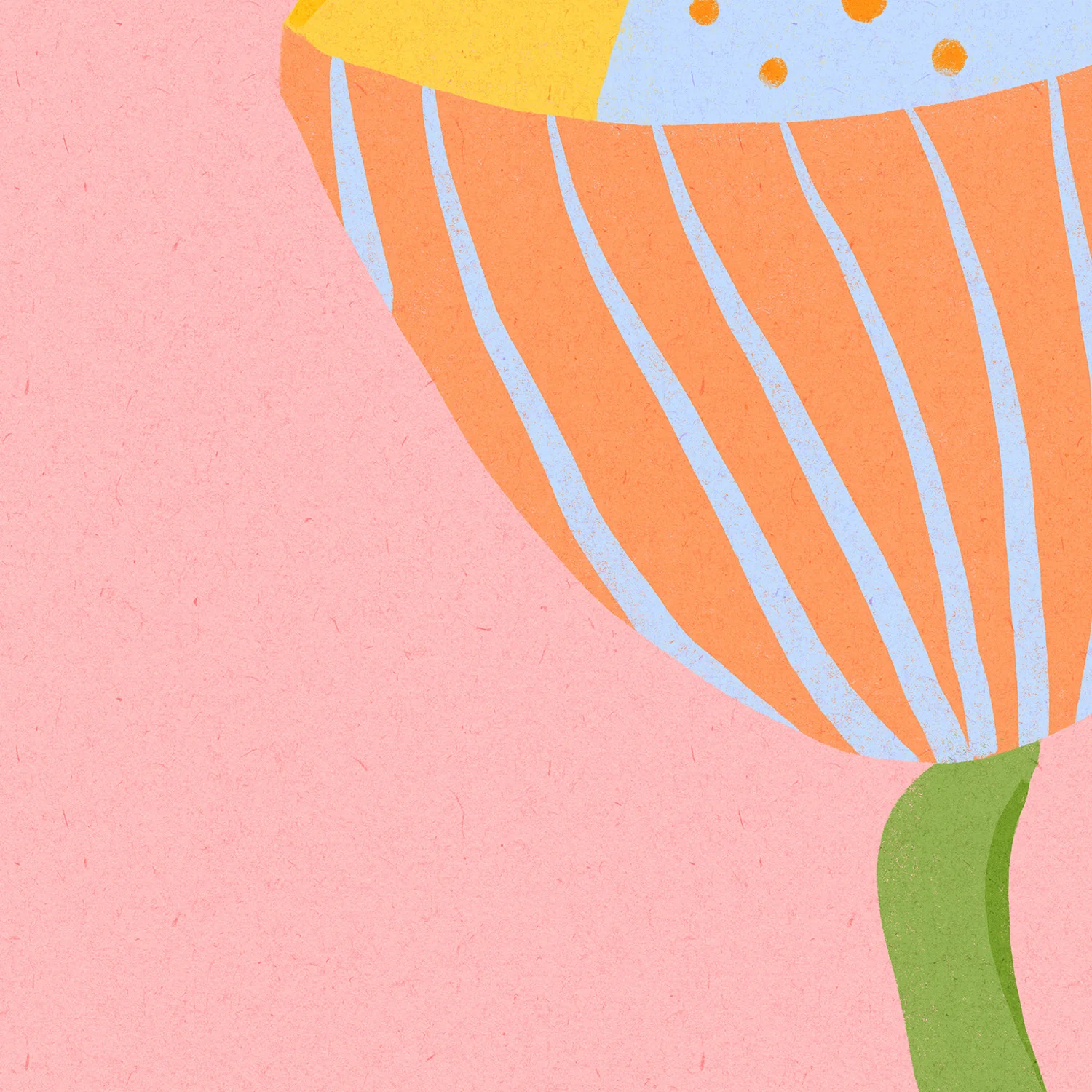 Retro Bell Flower and Ladybirds - Image 10