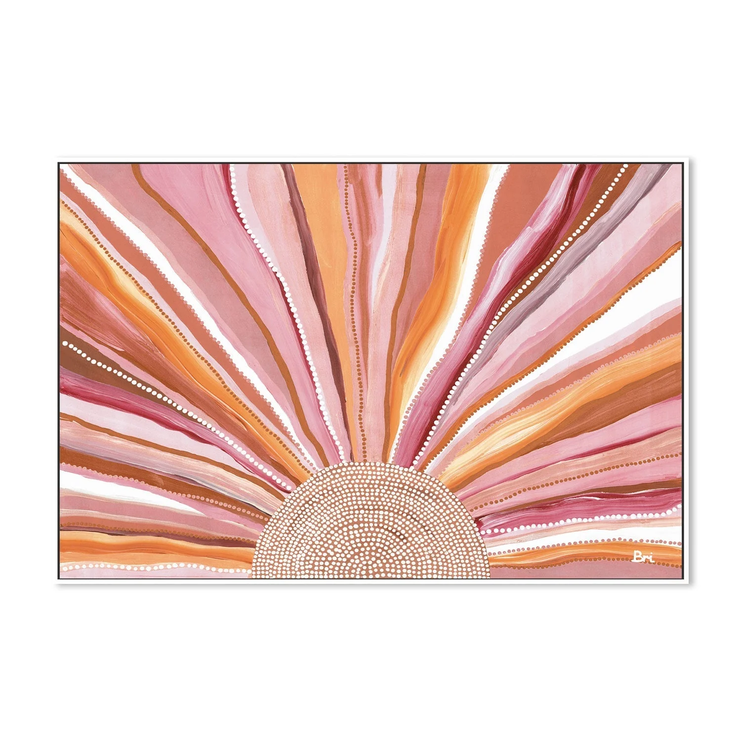 Rising Sun, Bold Earthy Tones - Image 5