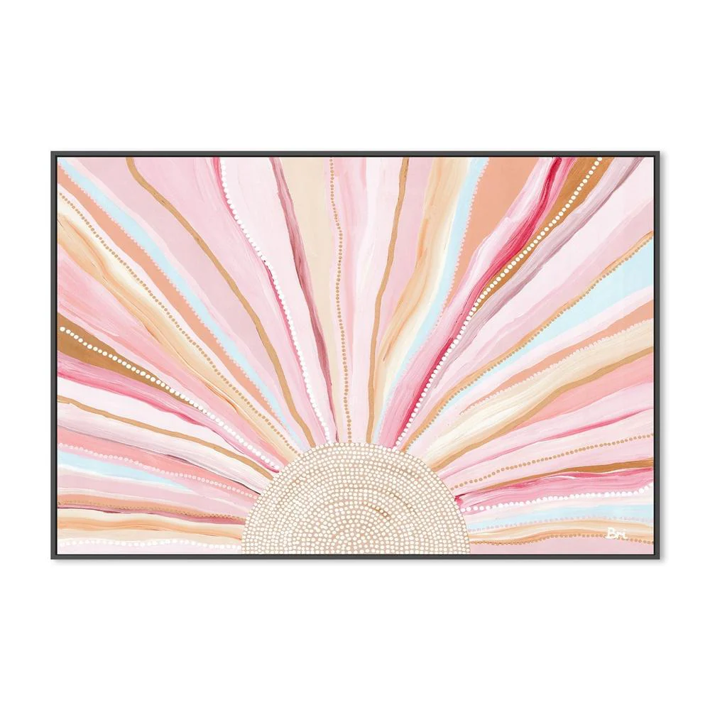 Rising Sun, Soft Pastel Tones - Image 3