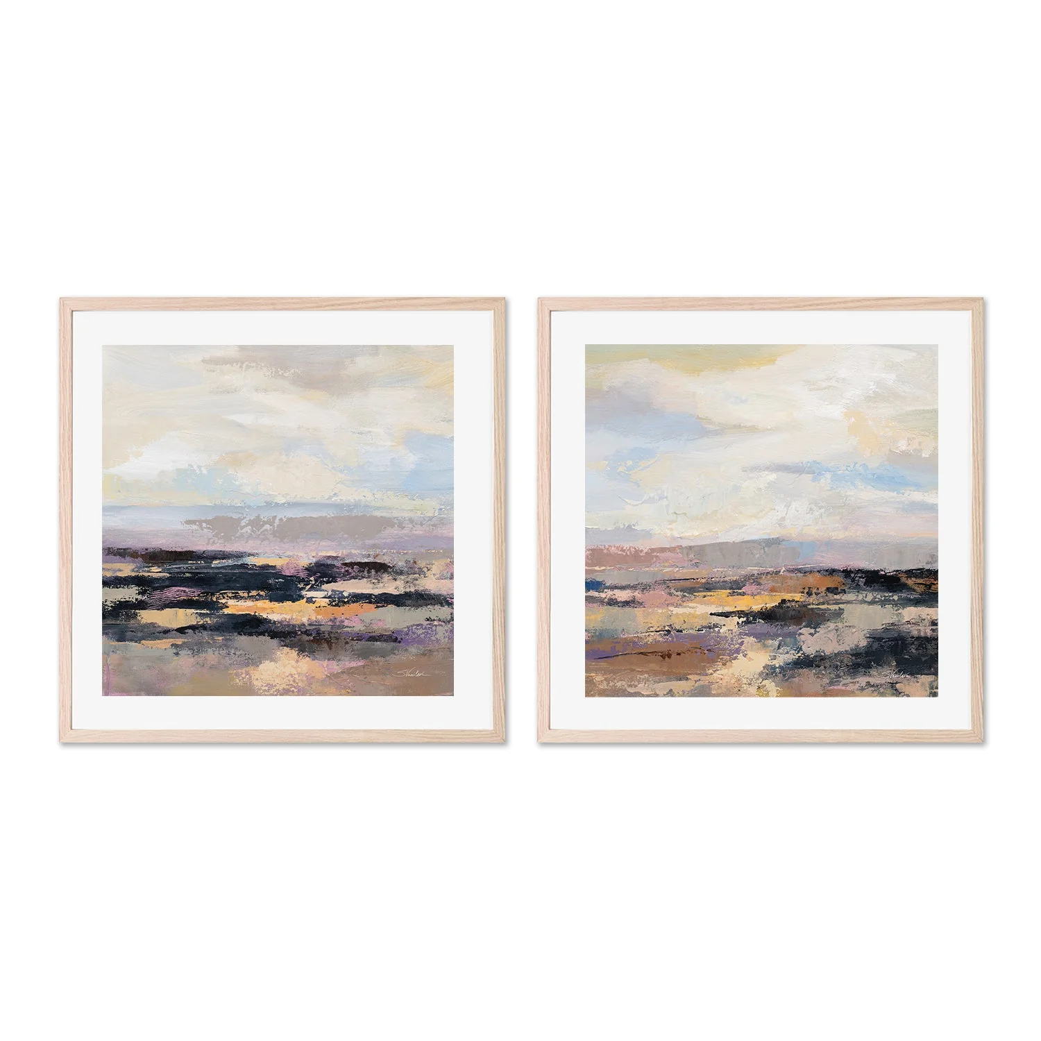 Road at Dusk, Style A & B, Set Of 2 - Image 6