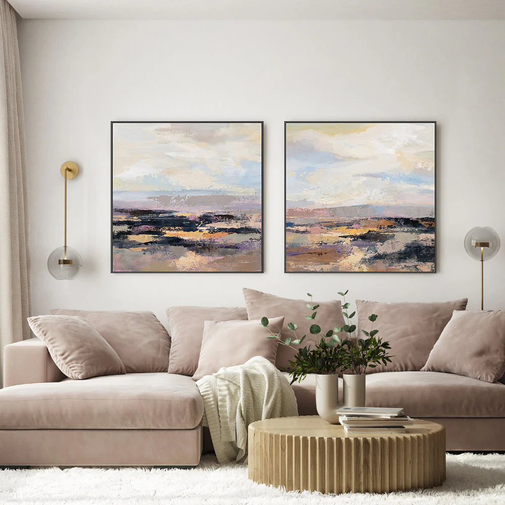 Road at Dusk, Style A & B, Set Of 2 - Image 7