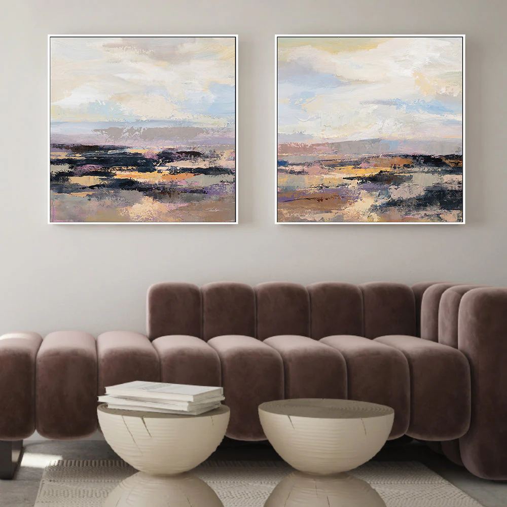 Road at Dusk, Style A & B, Set Of 2 - Image 2