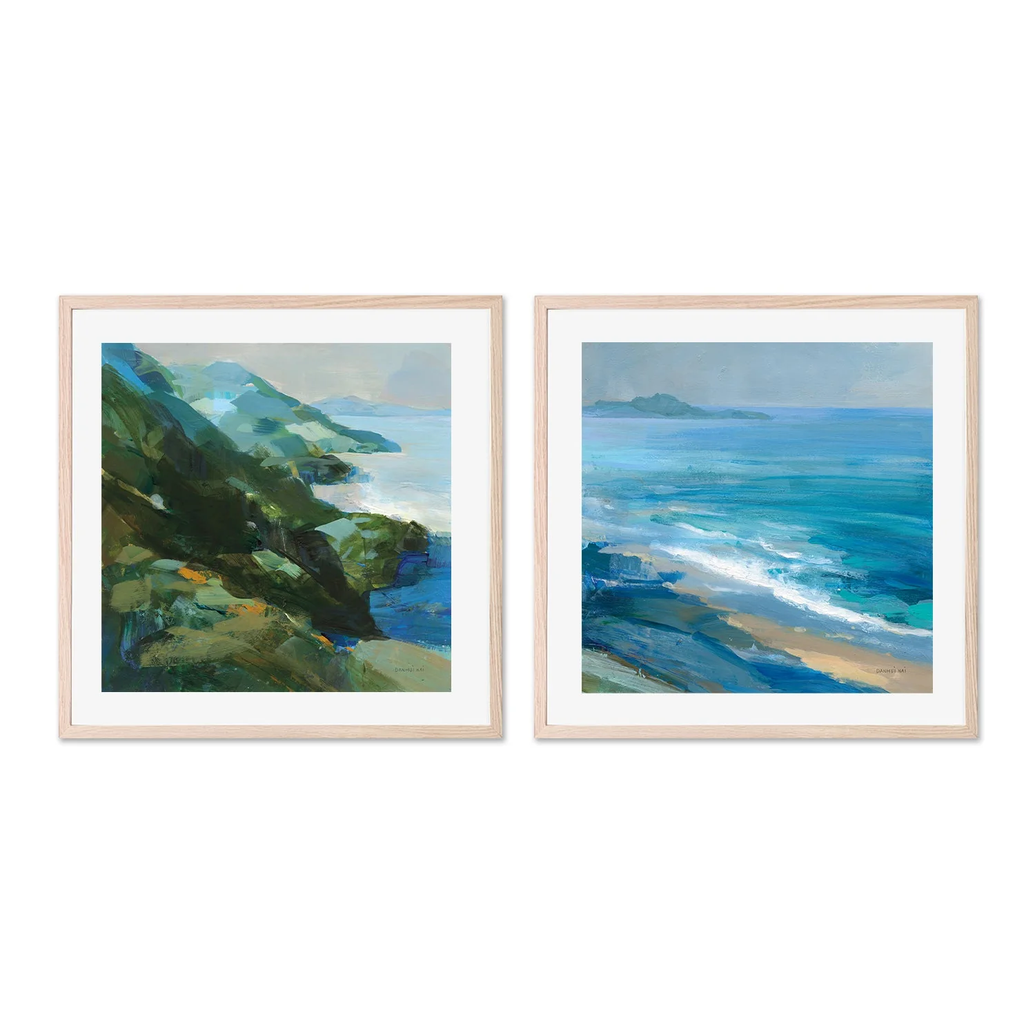 Rocky Shoreline, Style A & B, Set Of 2 - Image 6