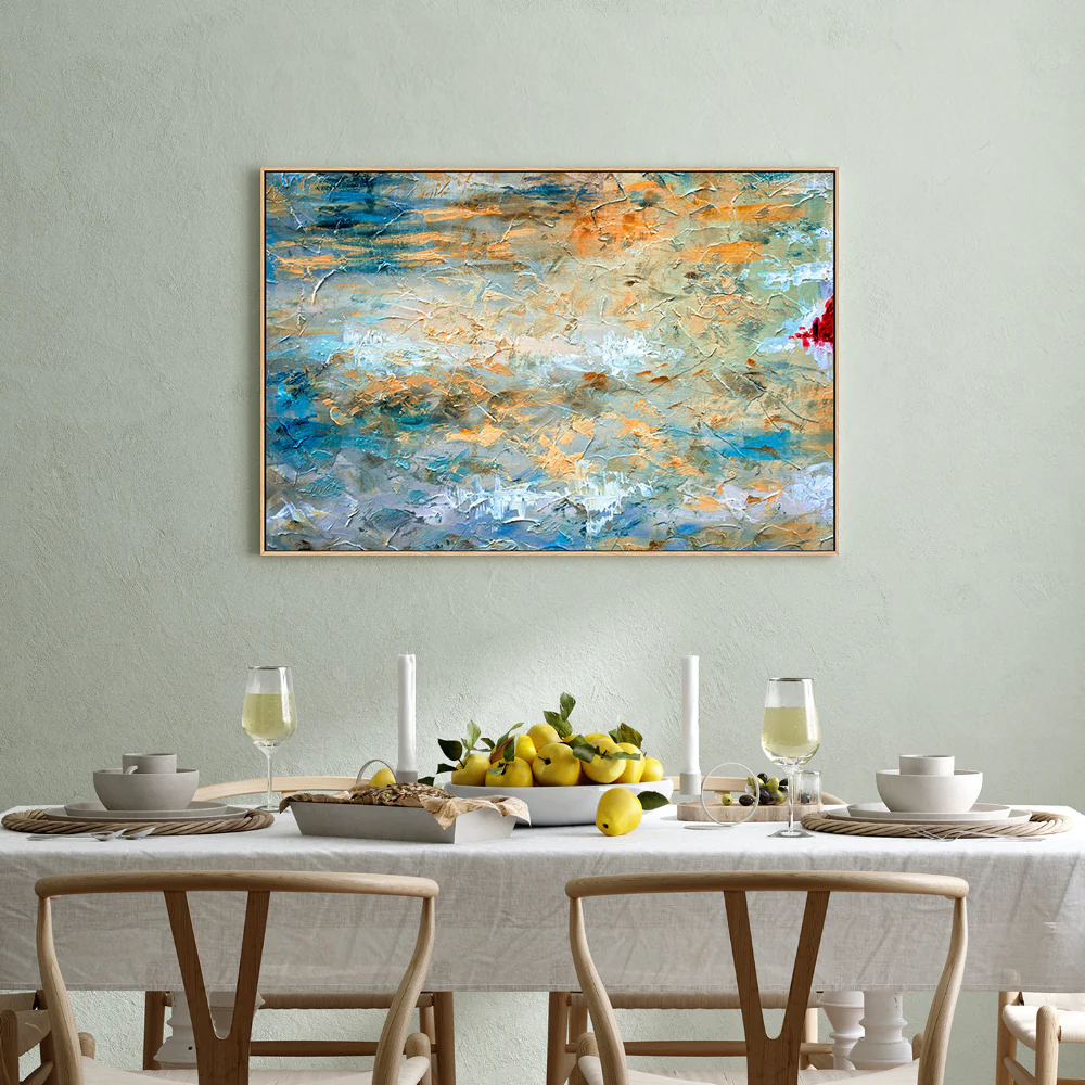 Rocky Surface , Hand-Painted Canvas - Image 7