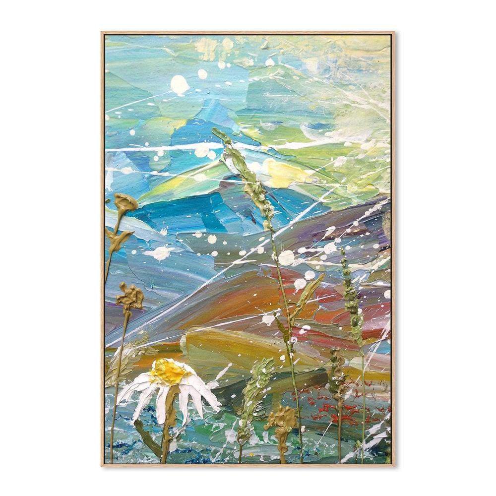 Rolling Hills , Hand-painted Canvas - Image 4