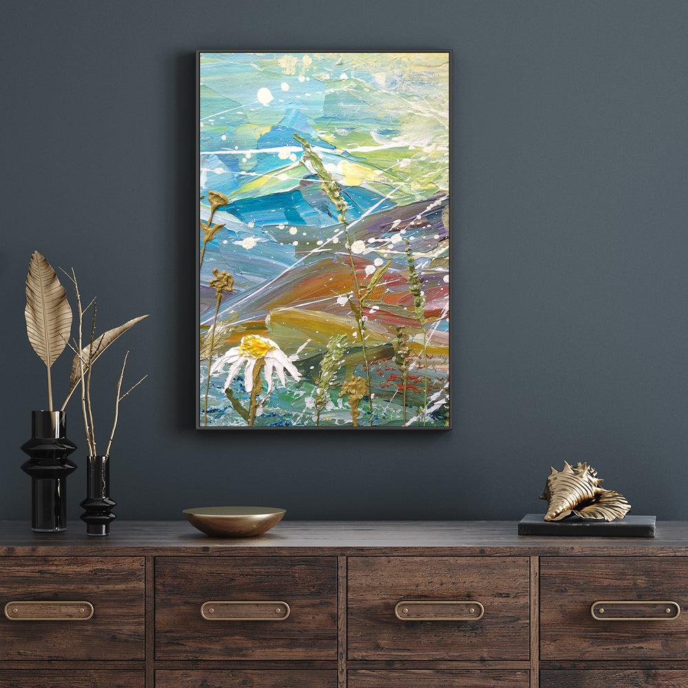 Rolling Hills , Hand-painted Canvas - Image 7