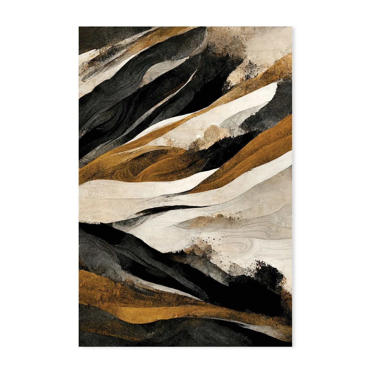 Rough Mountains, Style A & B, Set Of 2 - Image 8