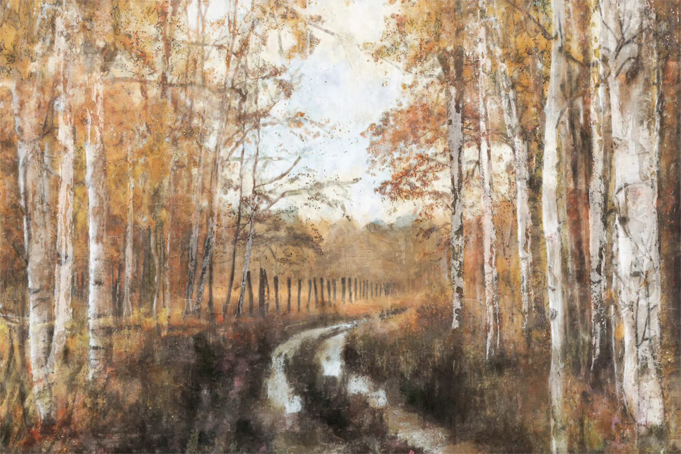 Rusted Hearth Birch Trees, Style B