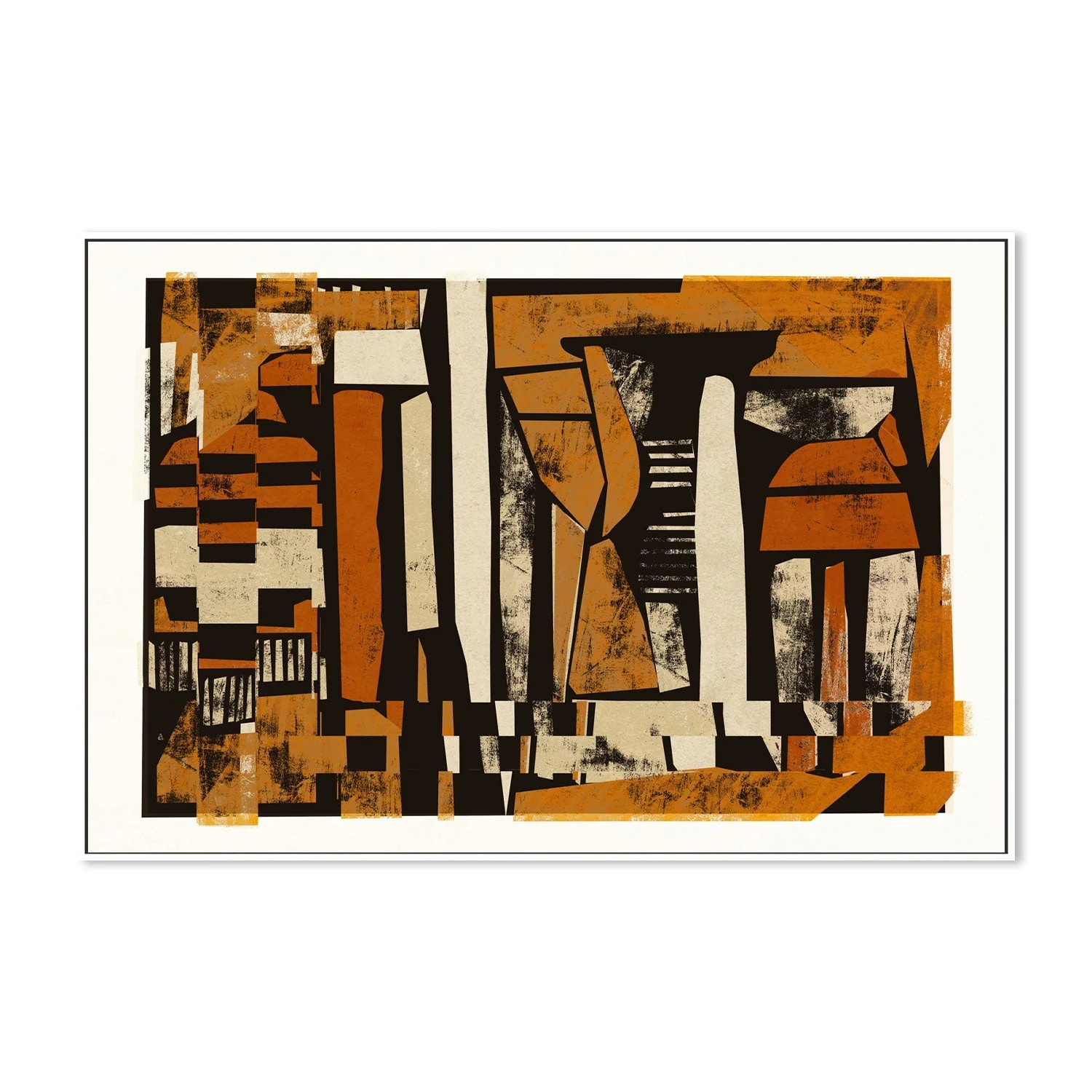 Rusty Orange Mid Century - Image 5