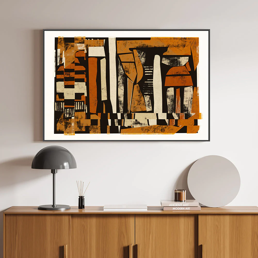 Rusty Orange Mid Century - Image 7