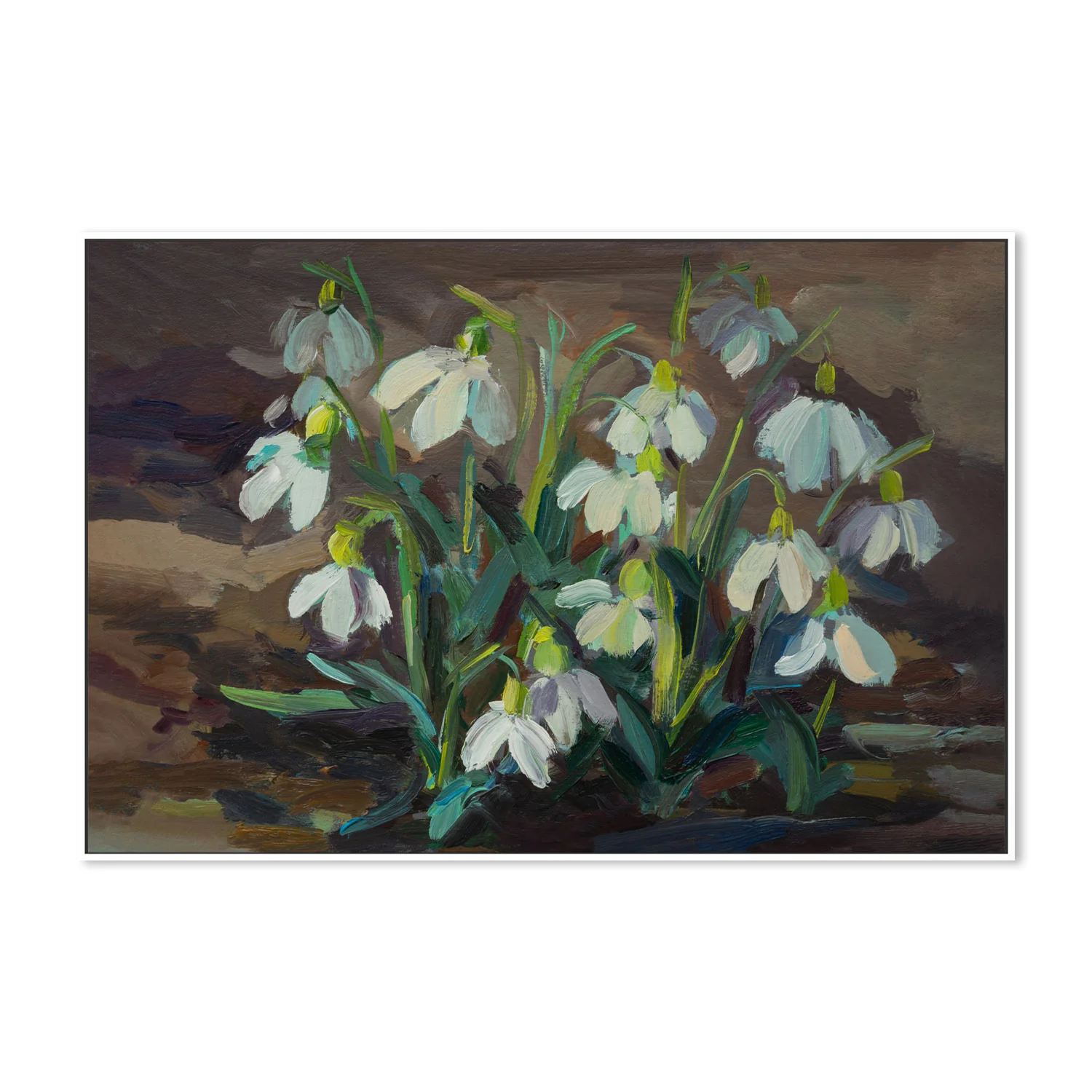 Sad Tulips , Hand-painted Canvas - Image 5