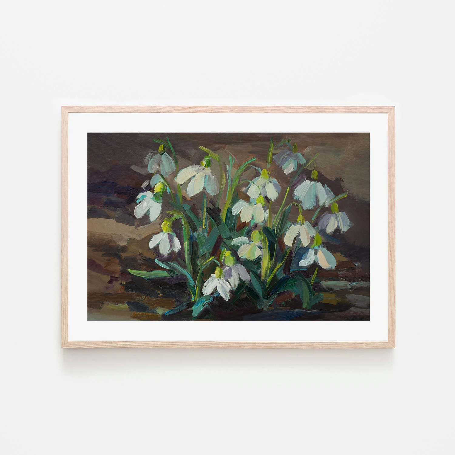 Sad Tulips , Hand-painted Canvas - Image 6