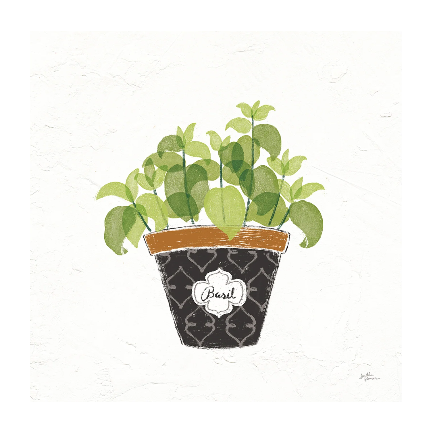 Sage Fine Herbs Style A & Basil Fine Herbs Style B, Set Of 2 - Image 9