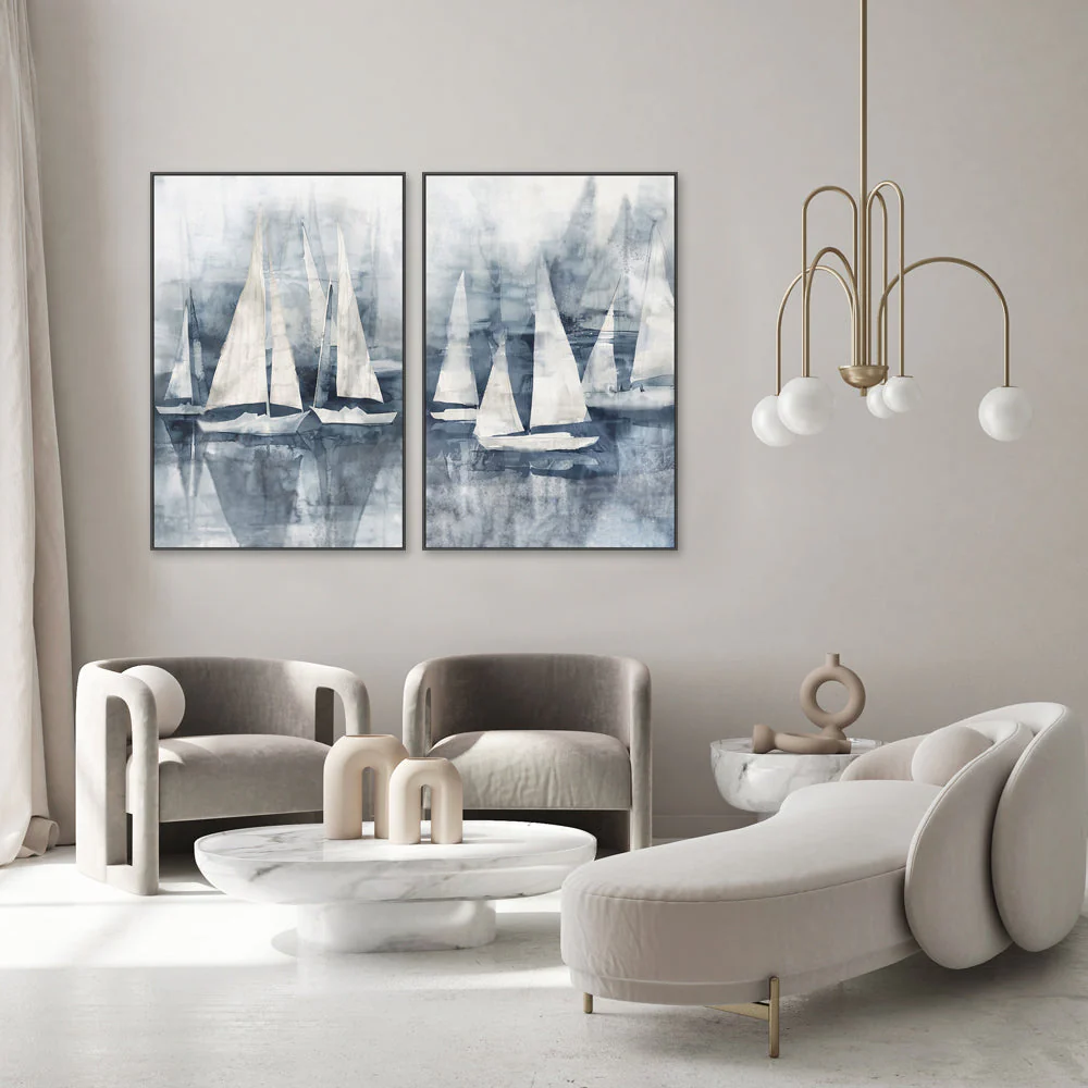 Sail The Sea, Style B & C, Set Of 2 - Image 2