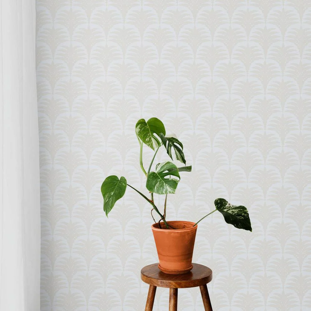 Sand Arched Palms Wallpaper - Image 2