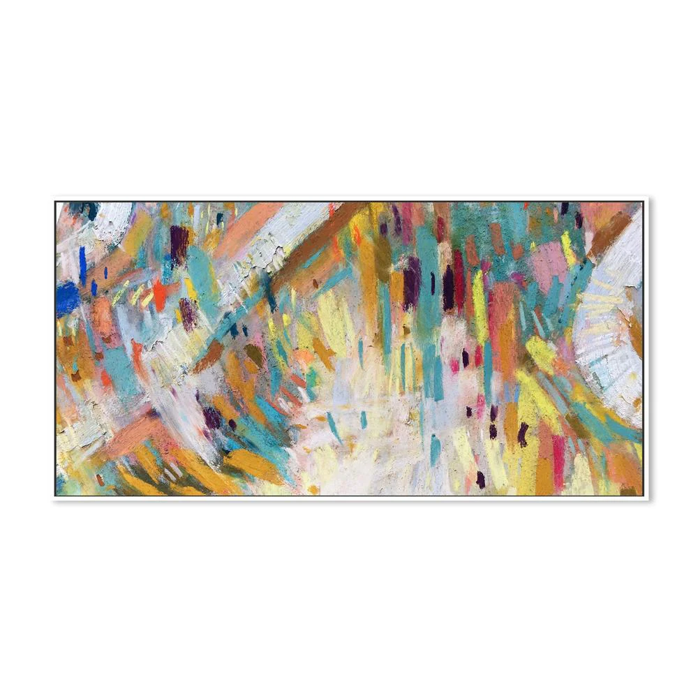 Scattered Colour, Hand-Painted Canvas - Image 5