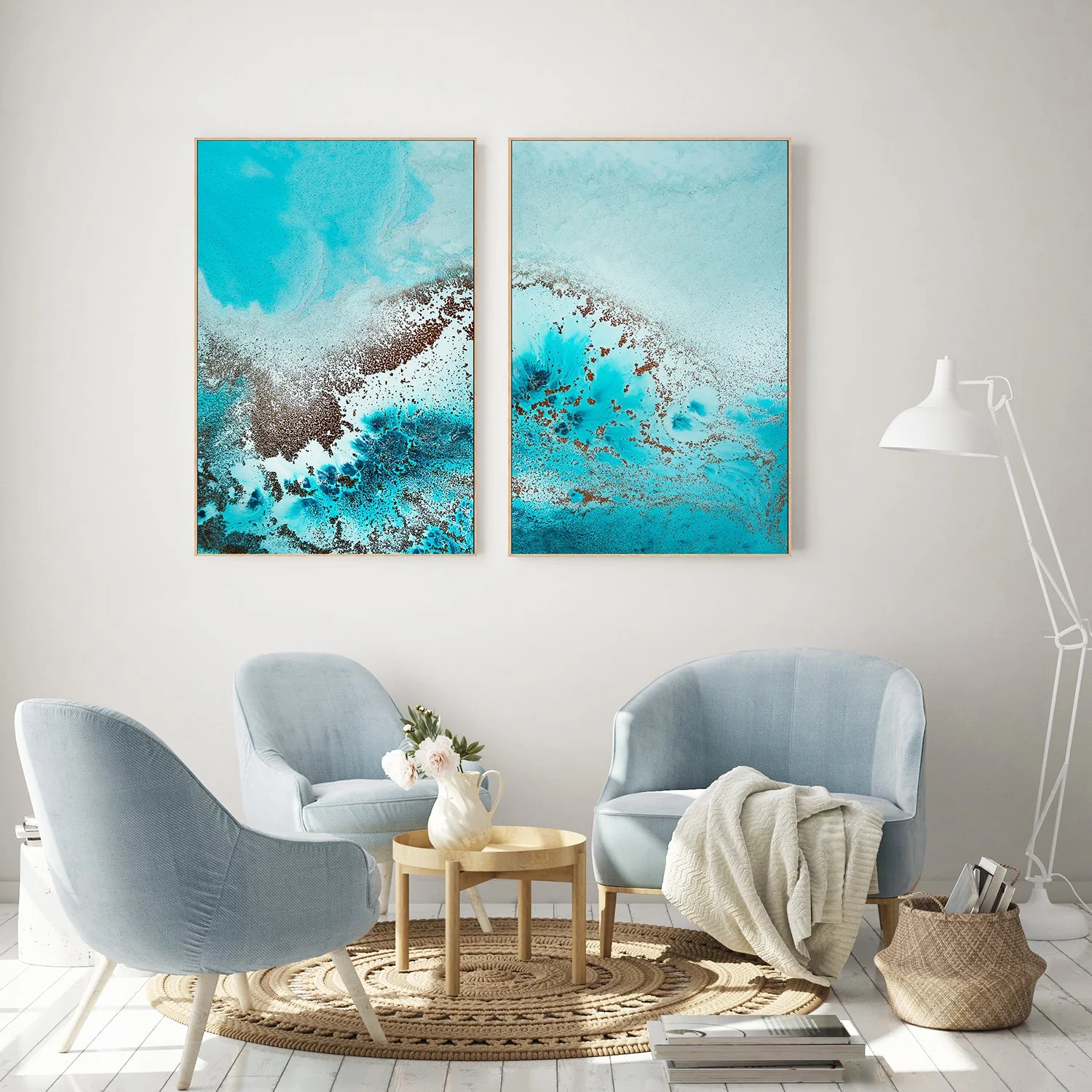 Sea Life, Style A & B, Set Of 2 - Image 7