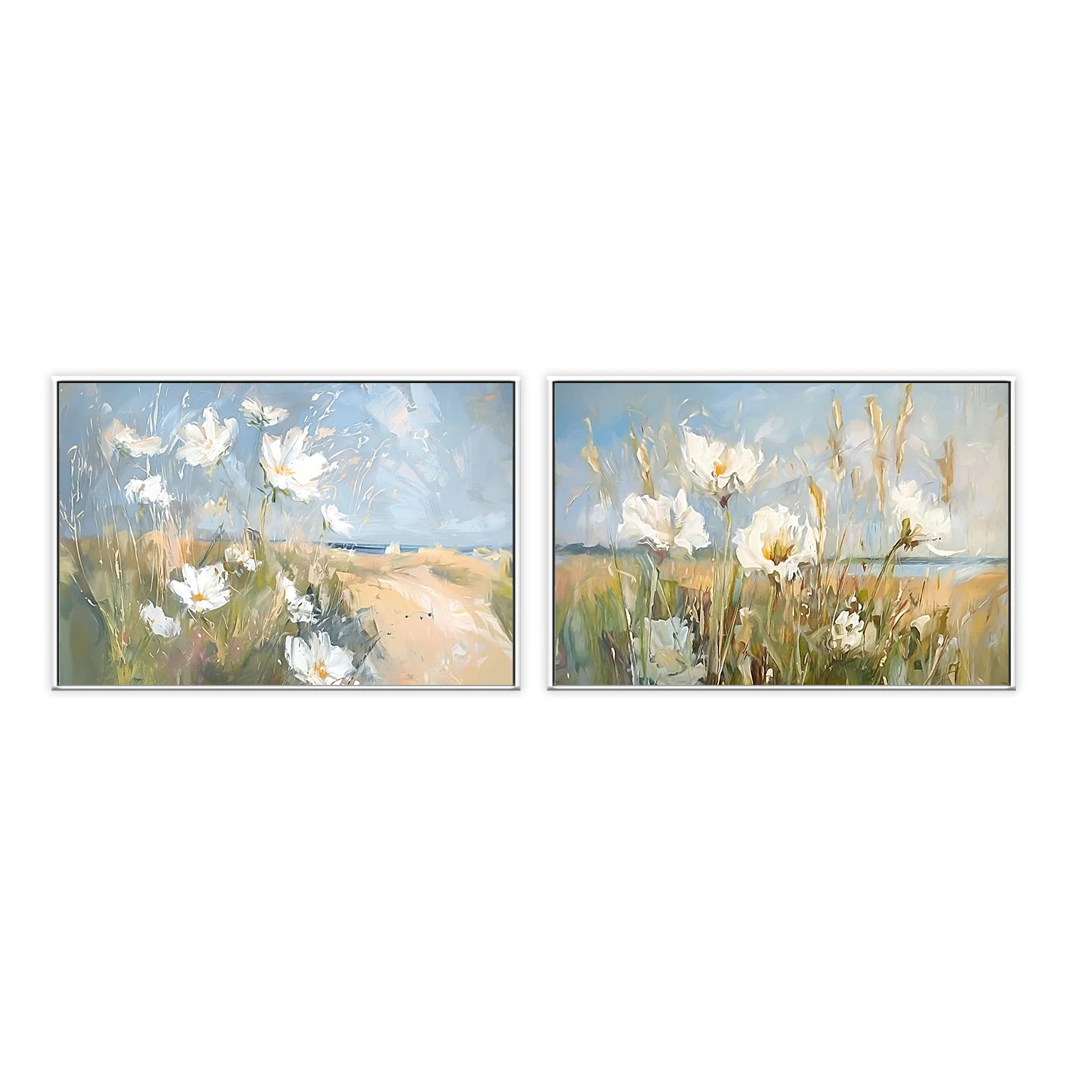 Seaside Wildflowers , Style A & B, Set Of 2 - Image 5