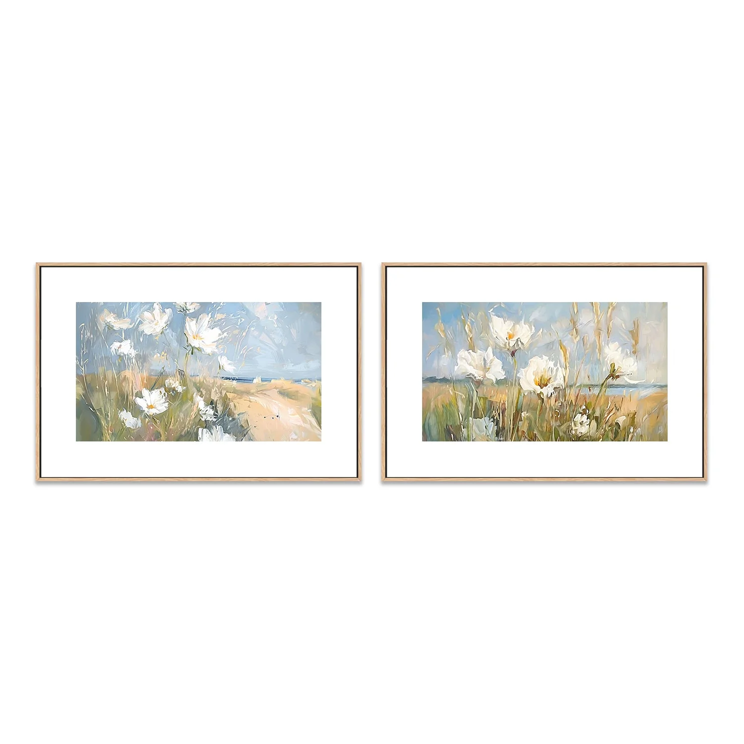 Seaside Wildflowers , Style A & B, Set Of 2 - Image 6