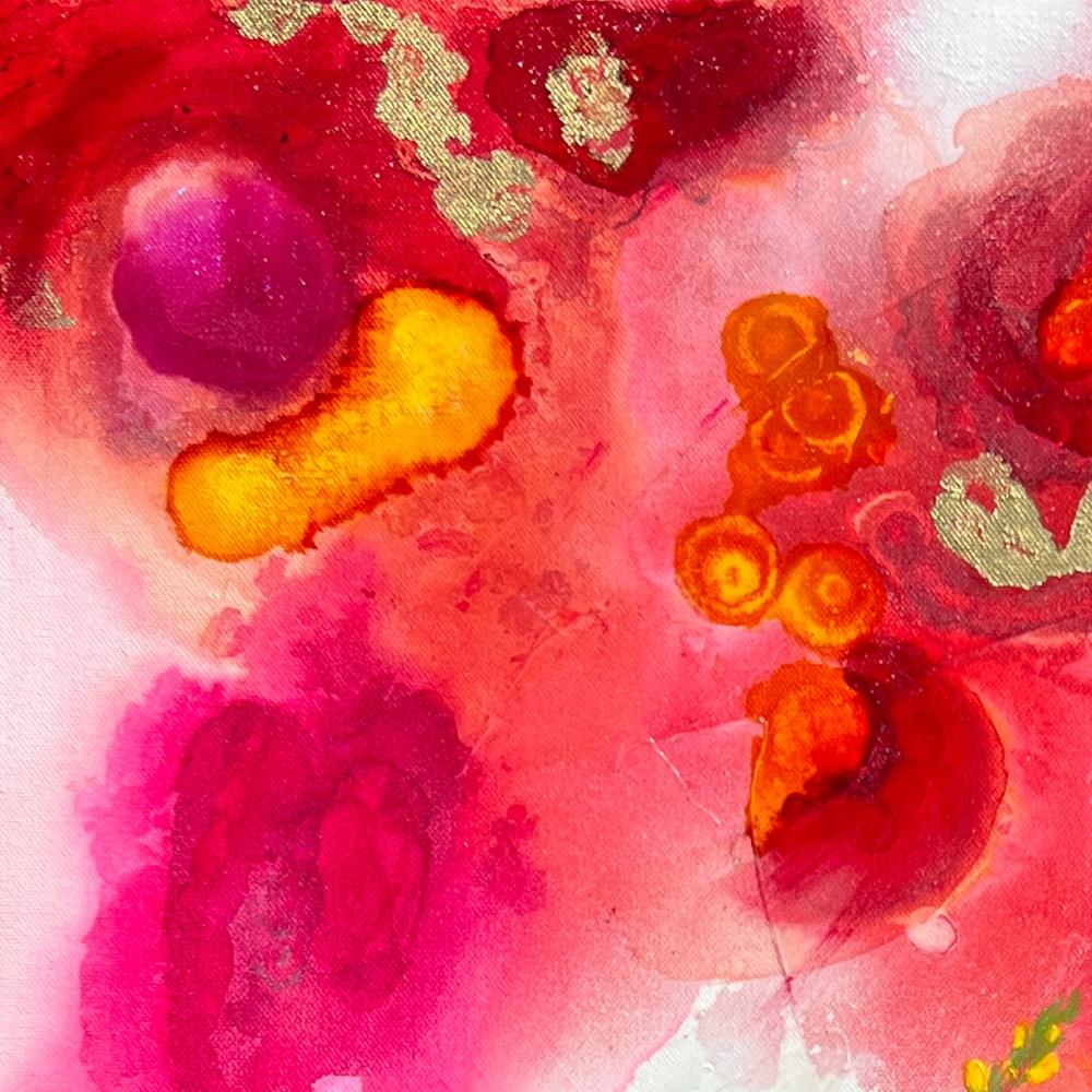 Season Of Bloom, Original Hand-Painted Canvas By Emily Birdsey - Image 5