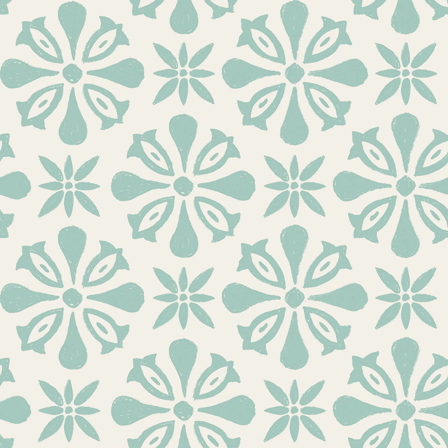 Seasonal Shades Aqua, Wallpaper - Image 3