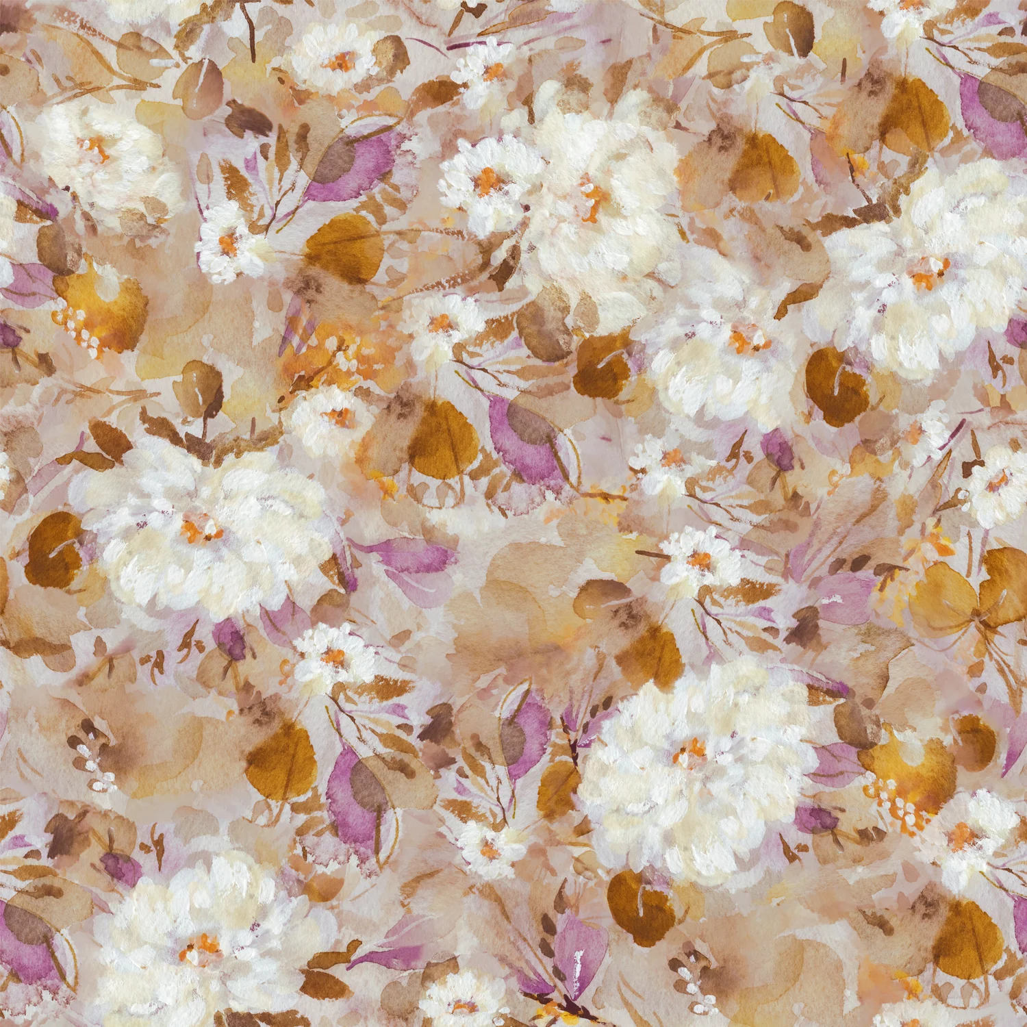 Secret Garden Orange, Wallpaper - Image 3