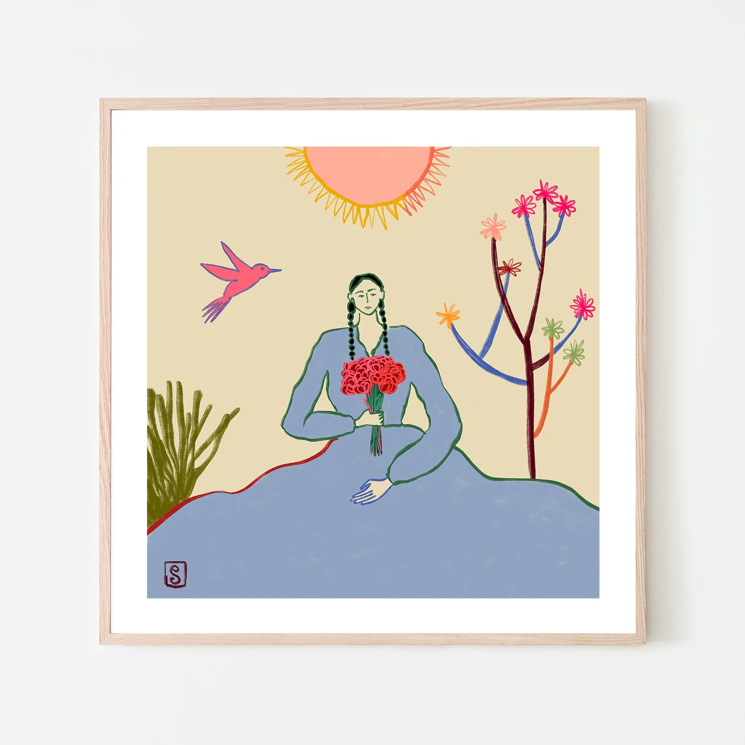 Serene Blossom's Embrace - Image 6