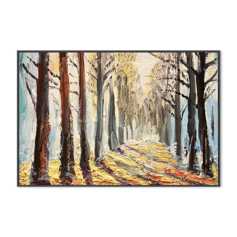 Shadows Forest , Hand-painted Canvas - Image 3