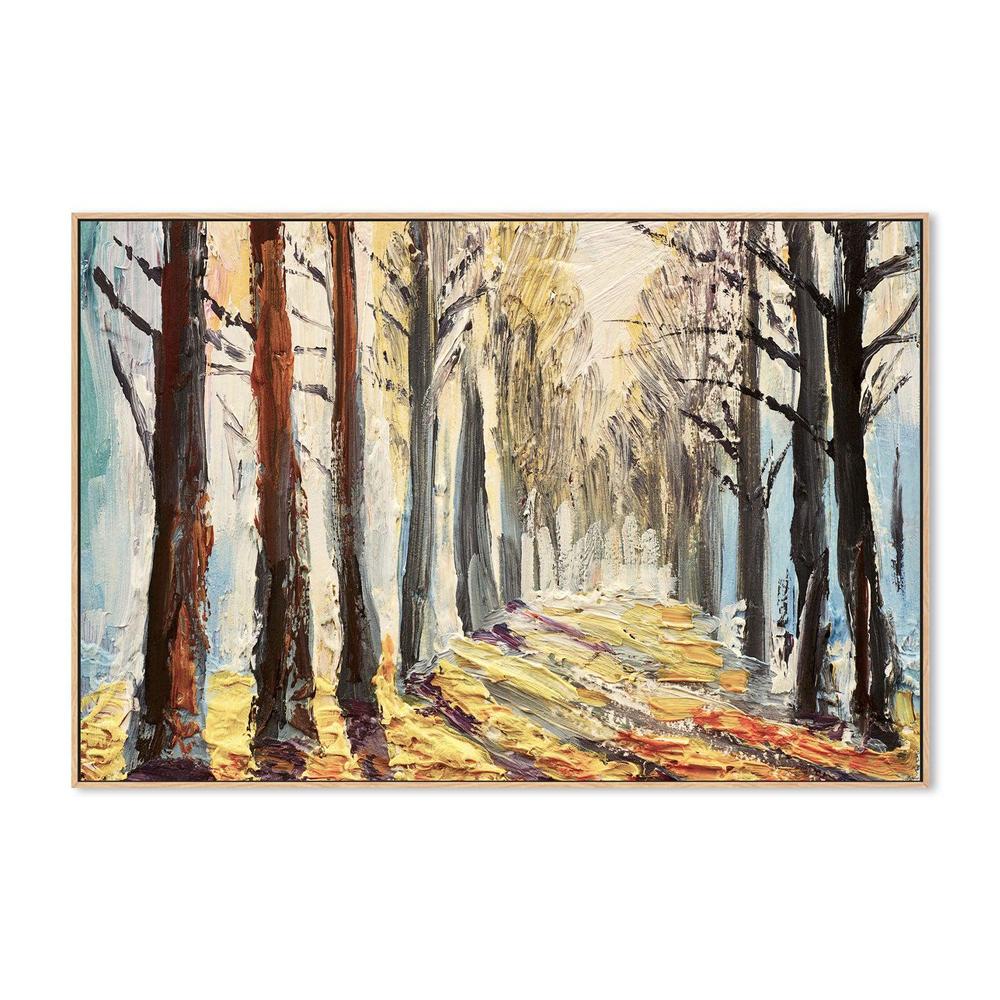 Shadows Forest , Hand-painted Canvas - Image 4