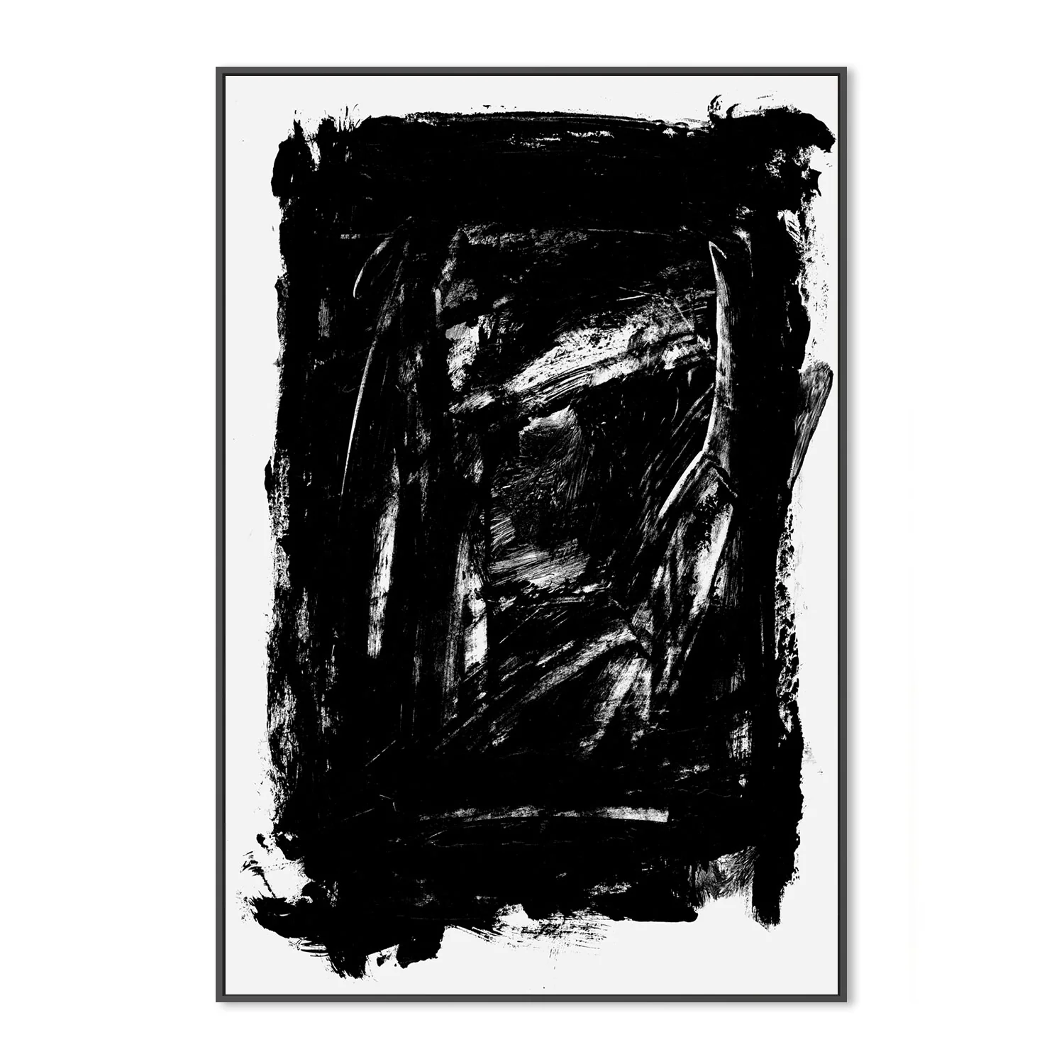 Silence , Hand-Painted Canvas - Image 3