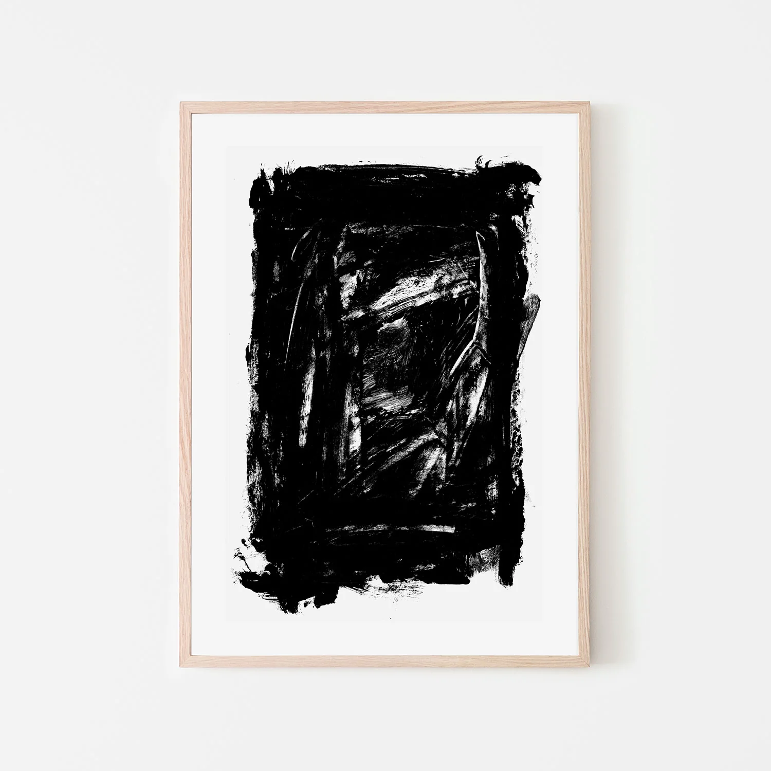 Silence , Hand-Painted Canvas - Image 6