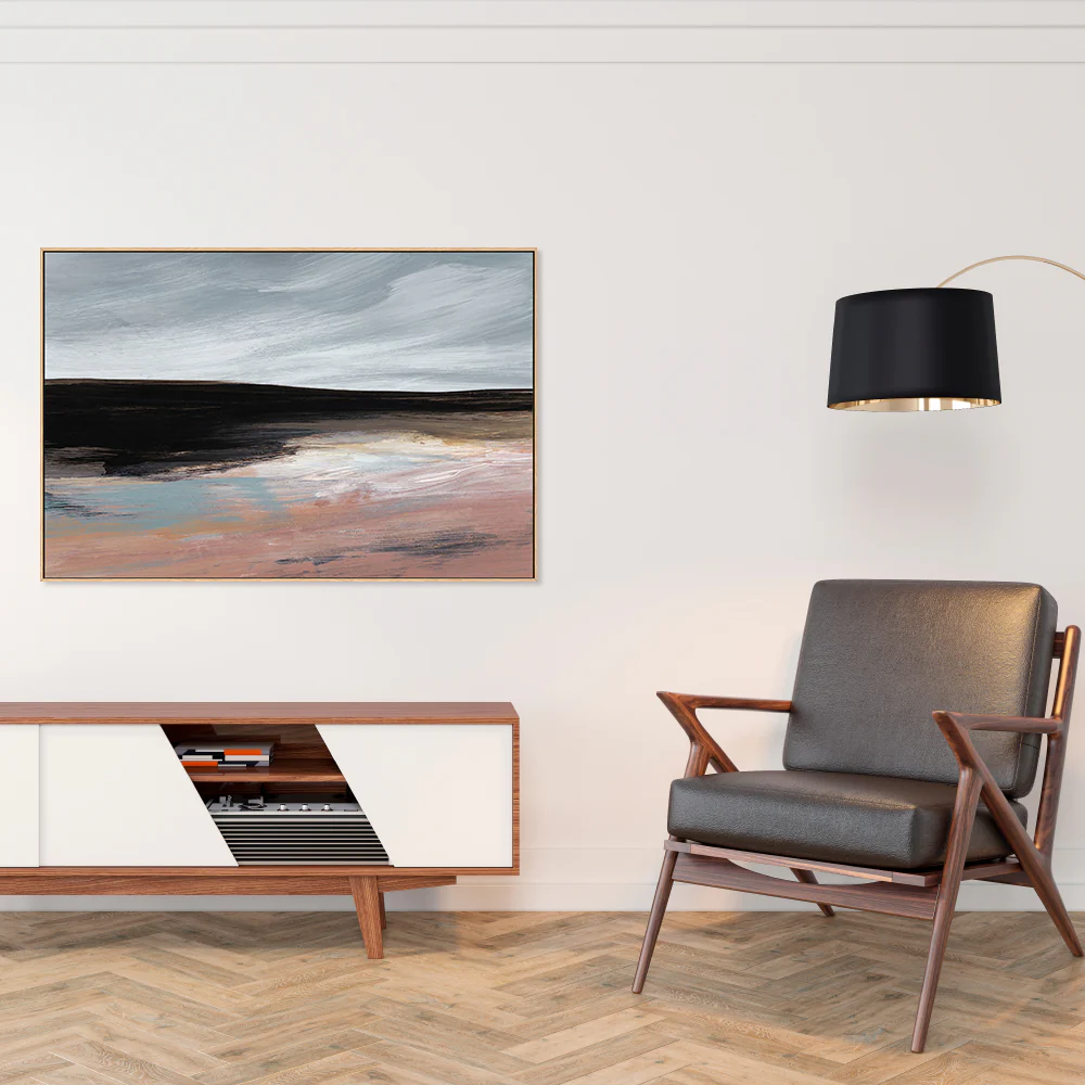 Simple Landscape , Hand-Painted Canvas - Image 7
