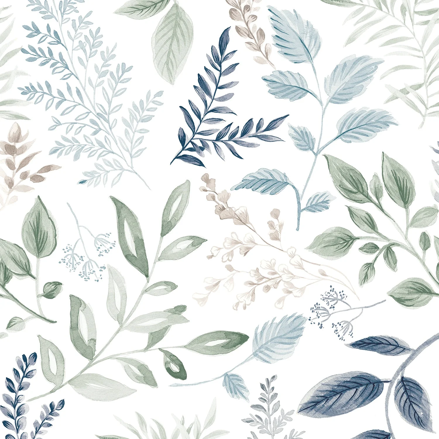 Sketchbook Garden Pattern Style B, Wallpaper - Image 3