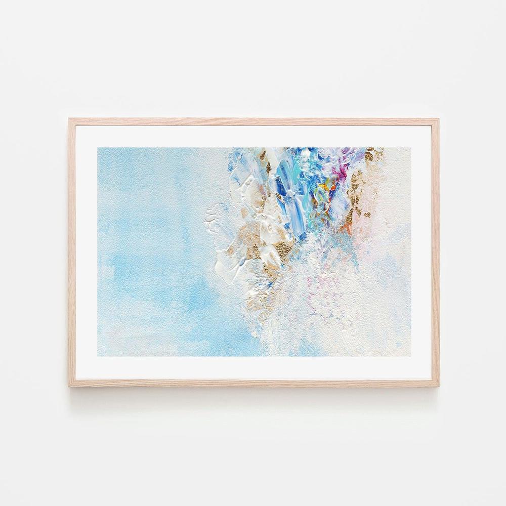 Sky Fall , Hand-painted Canvas - Image 6