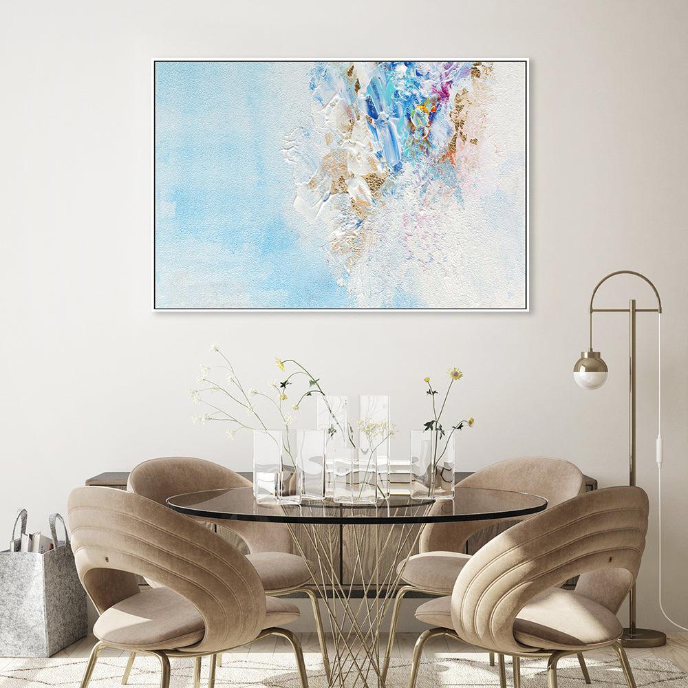 Sky Fall , Hand-painted Canvas - Image 7