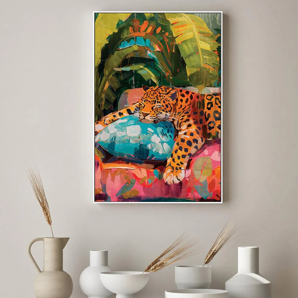 Sleeping Leopard - Image 2