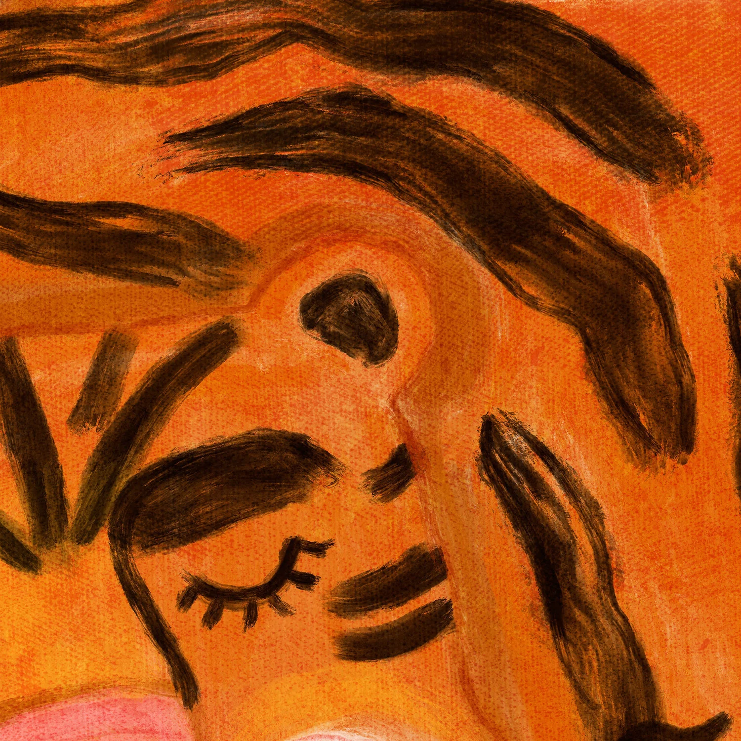 Sleeping Tiger and a Bird Animal Friends - Image 10