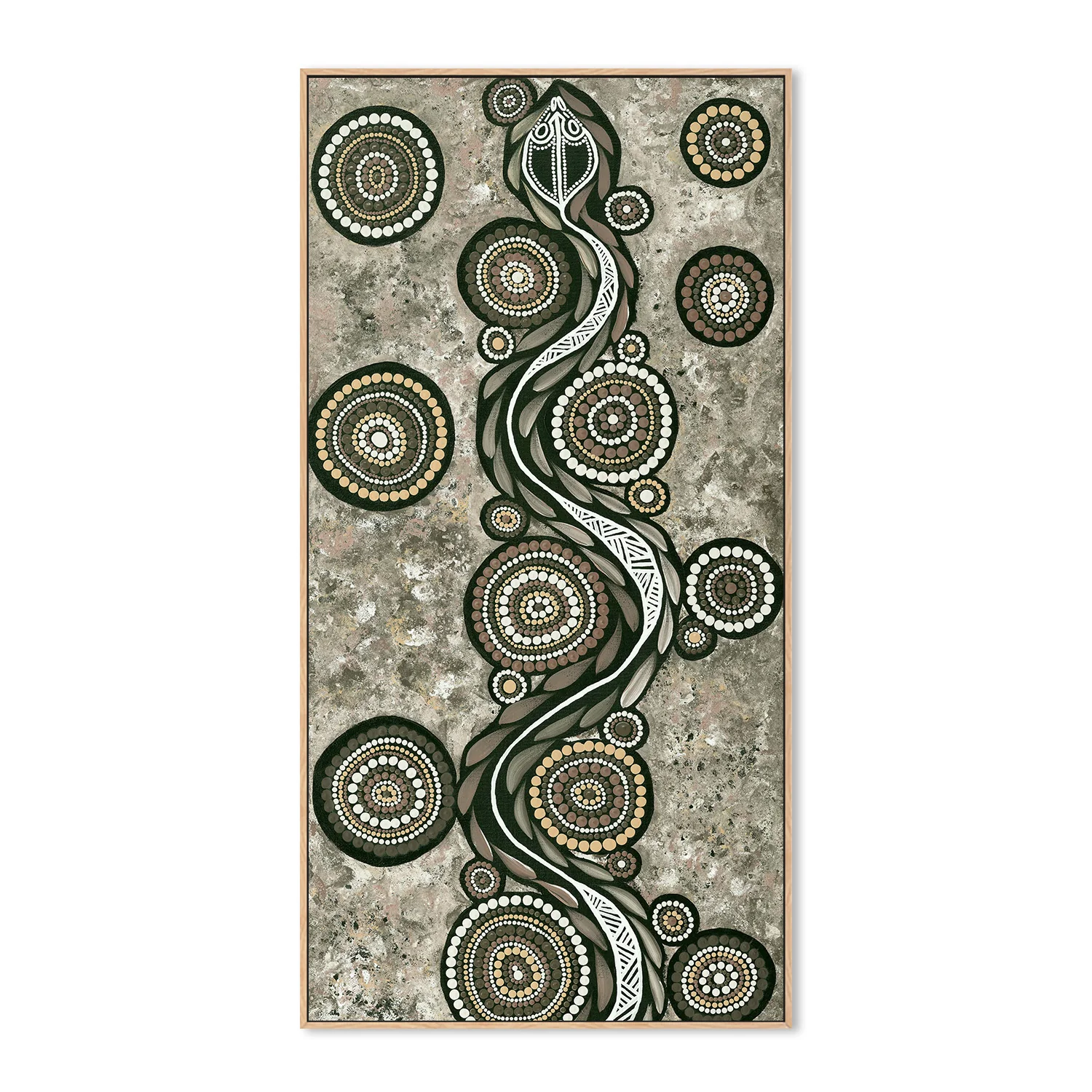 Snake On Long Travels, Earths Green Tone - Image 5
