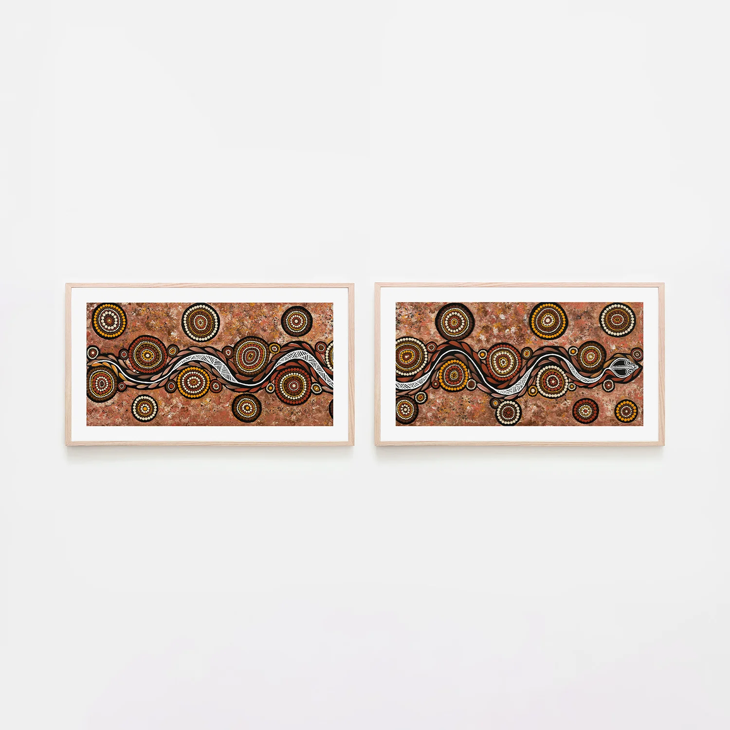 Snake On Long Travels, Style A & B, Set Of 2 - Image 6