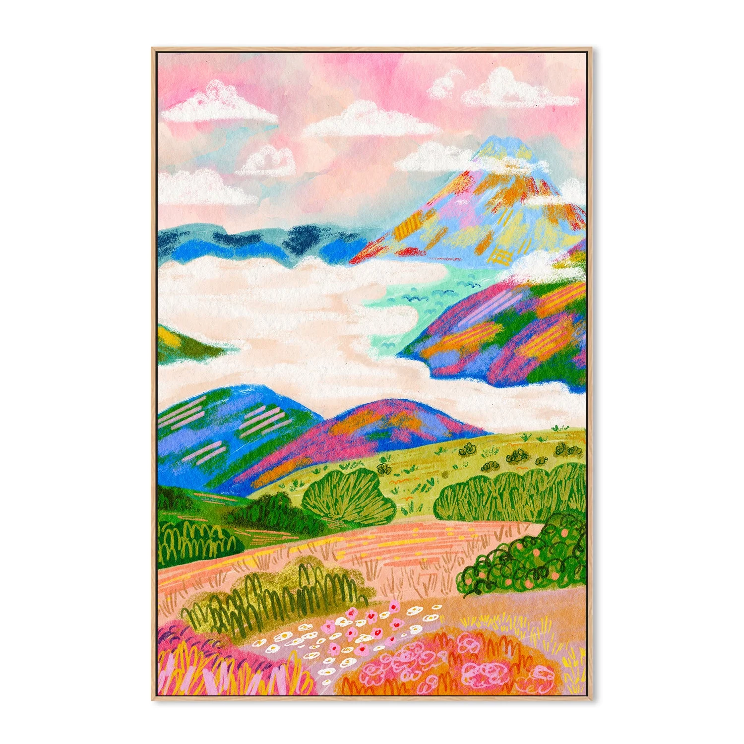 Snow Mountain And Sunset - Image 4