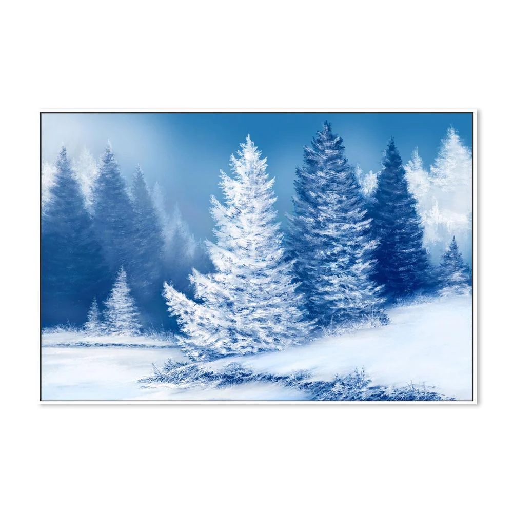 Snowed In, Hand-Painted Canvas - Image 5