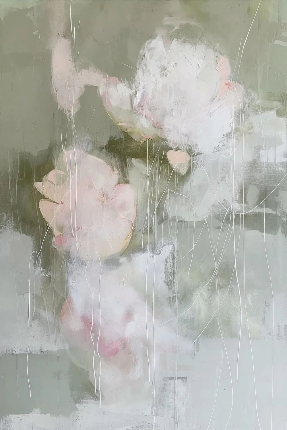Soft Abstract Blooms
