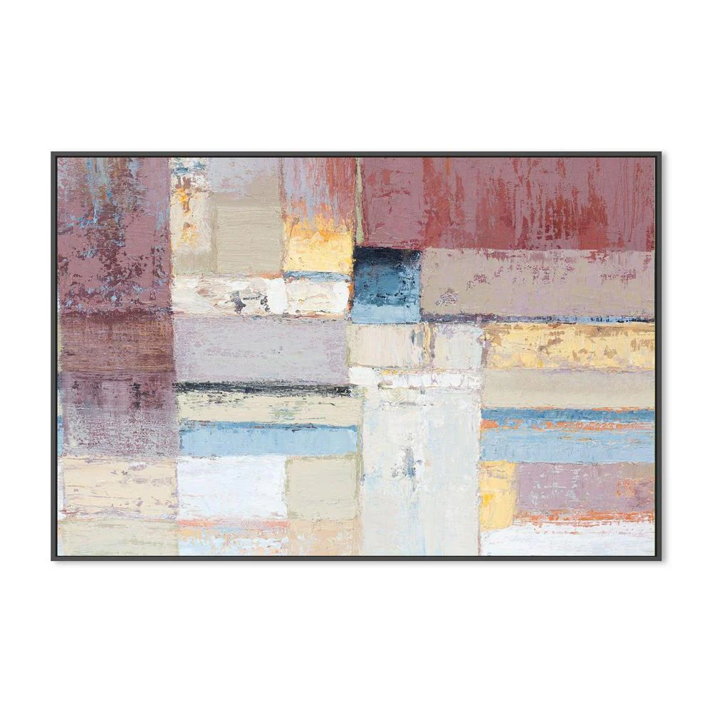 Soft Blocks , Hand-painted Canvas - Image 3