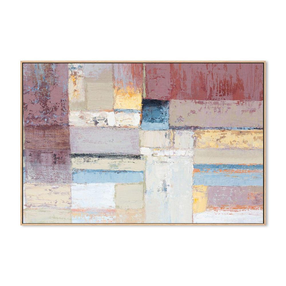 Soft Blocks , Hand-painted Canvas - Image 4