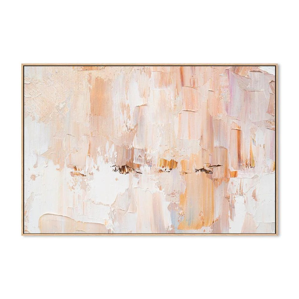 Soft Blush, Style A , Hand-painted Canvas - Image 3