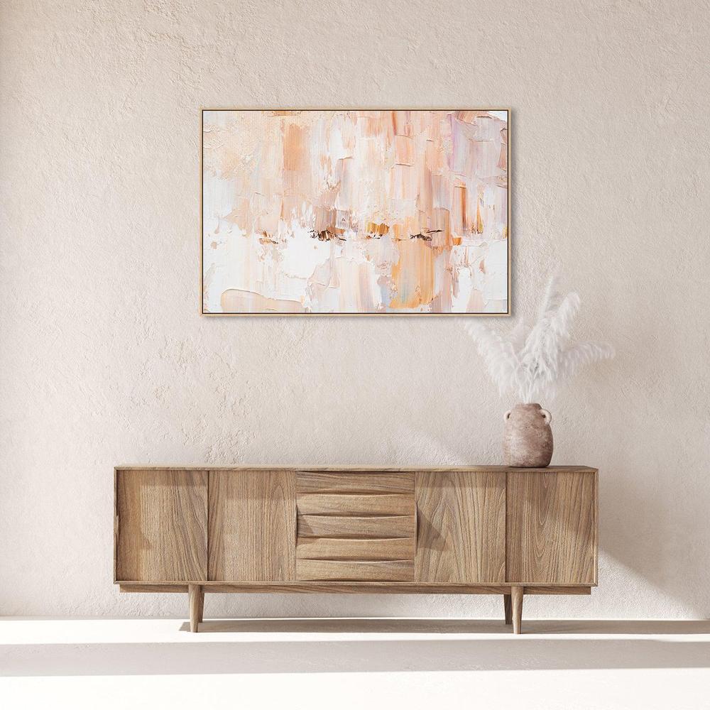 Soft Blush, Style A , Hand-painted Canvas - Image 6