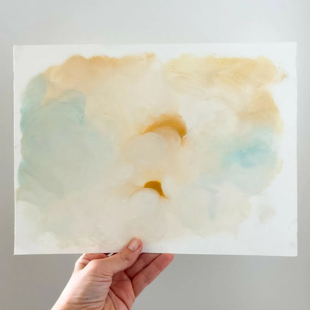 Soft Clouds , Original Artwork