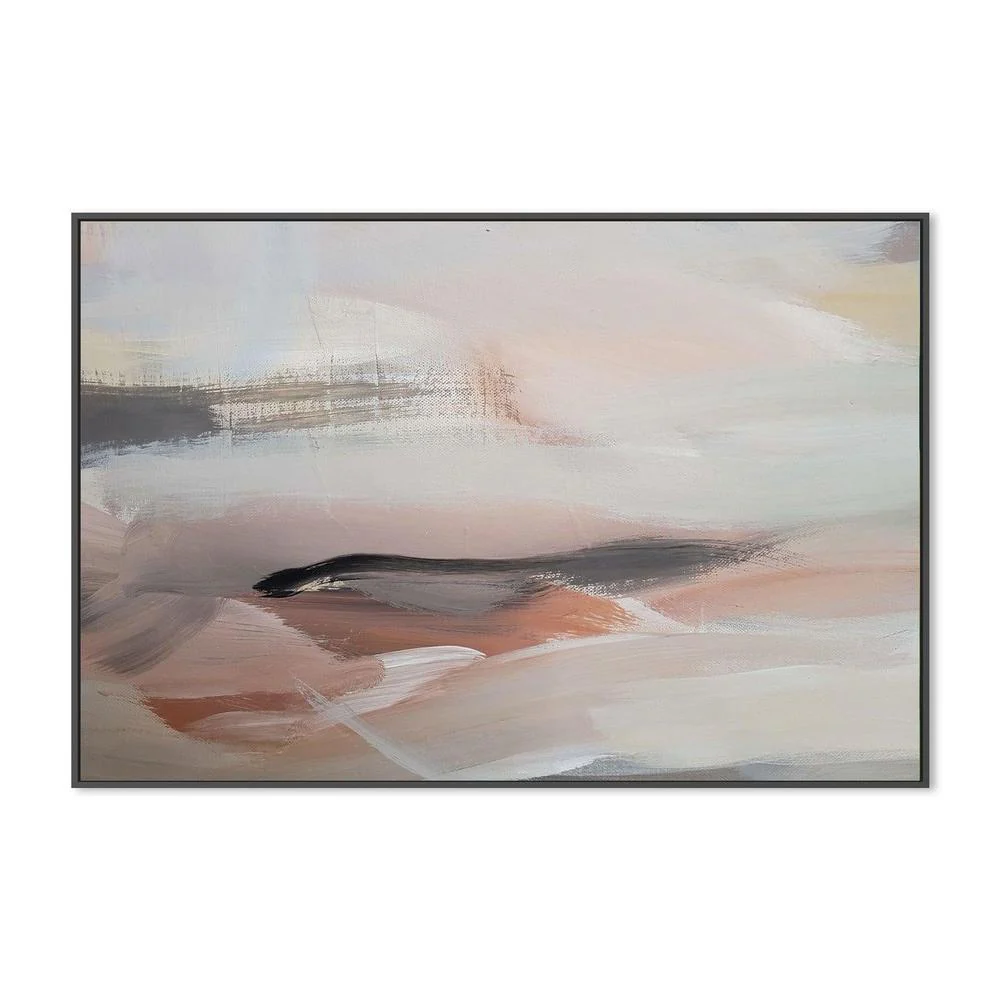 Soft Flow , Hand-painted Canvas - Image 3