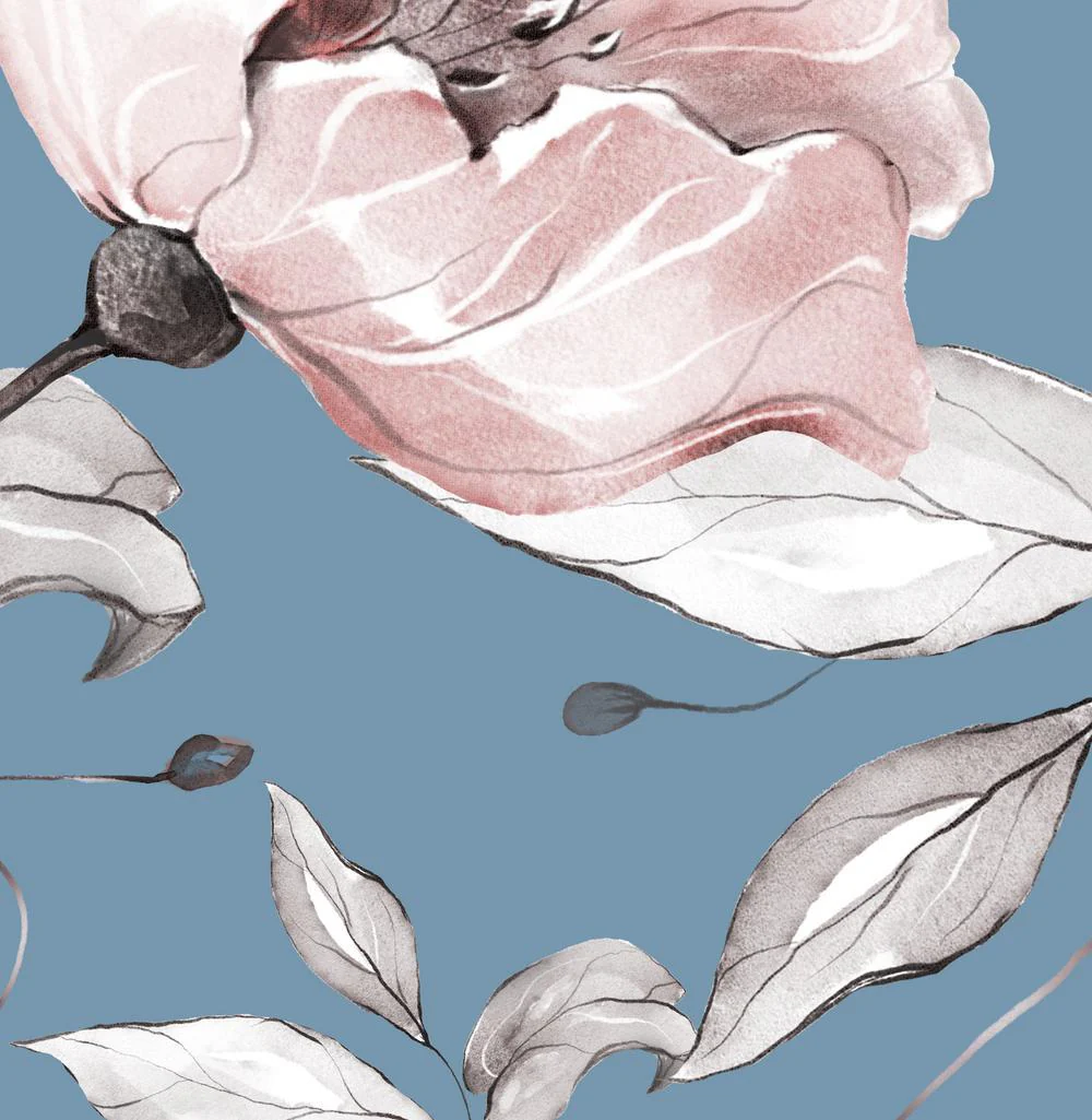 Soft Pink Blooms  Wallpaper - Image 3